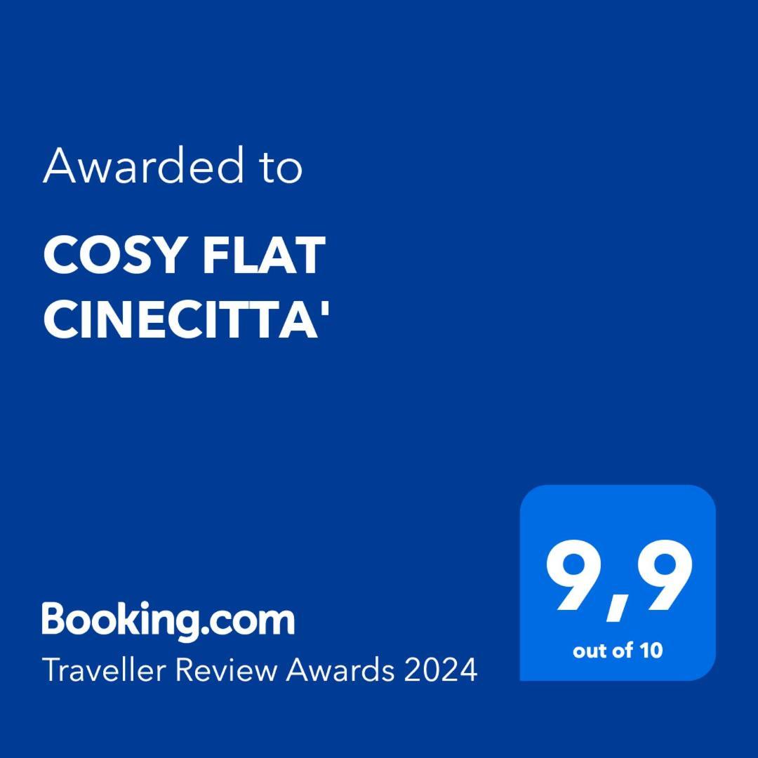 Cosy Flat Cinecitta' Lägenhet Rom Exteriör bild